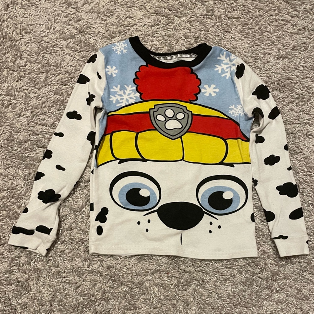 🤎EUC Nickelodeon Paw Patrol Boys PJ Top Size 5T